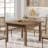 Square Wood Dining Table for 4-1976310087