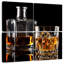 Ensemble de carafe à whisky