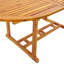 6 - Person Wood Patio Dining Set with Rectangular Table-1544413616