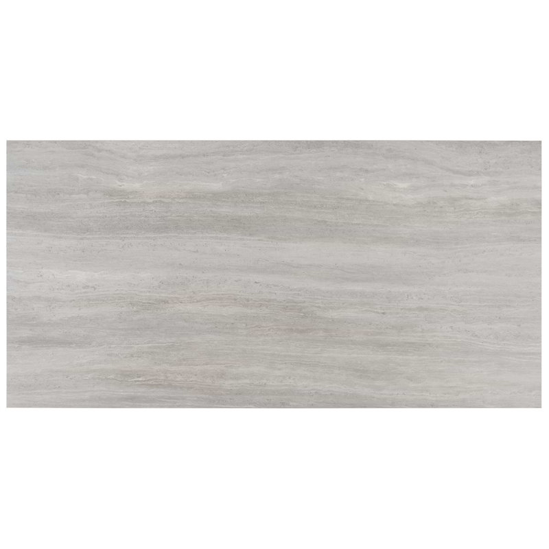 Nashville White 24X48 Matte Porcelain Tile, Gray Matte
