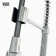 Edison 19" H 1-handle Pull-Down 2-Function Sprayer Touchless Kitchen Faucet