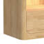 Table de chevet Knobel avec USB et DEL en naturel-1575747112