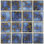 Channel Terra Azure Mega Square 12-1/4" x 12-1/4" Porcelain Mosaic Floor and Wall Tile