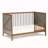 Pixie Zen 3-in-1 Crib in Walnut/Charcoal-130375173
