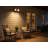 LED-Double Flood-Matte Black-20W 3000K