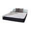 Très grand matelas ferme, technologie de refroidissement, mousse confortable, support central merveilleux, profondeur de produit de 80 po, largeur de 76 po, hauteur de 10 po, lit de 96 lb, blanc + bleu, base réglable-797321638