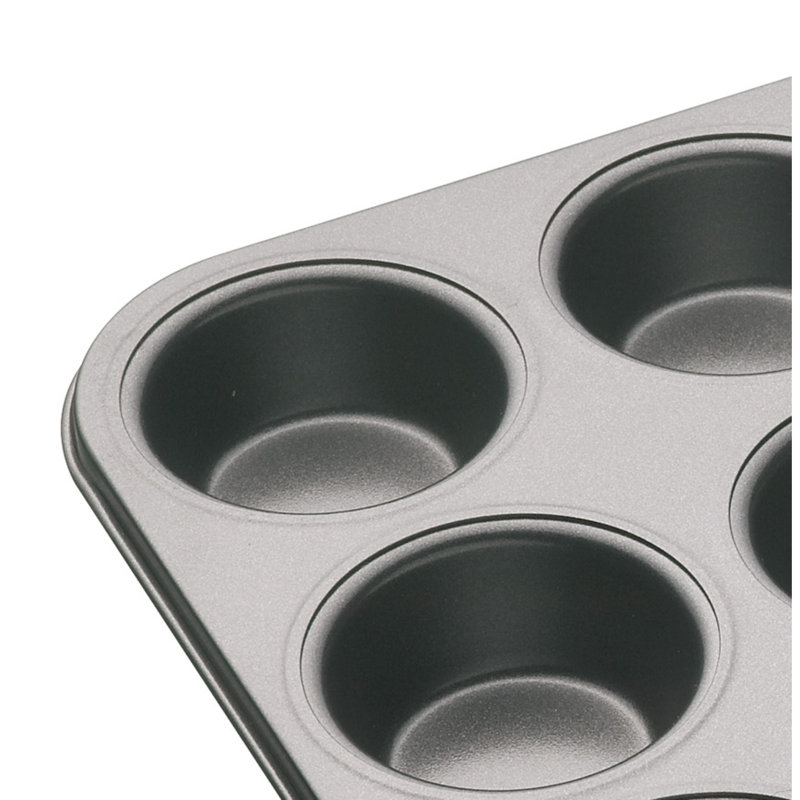 MasterClass Non-Stick 12 Hole Deep Baking Pan