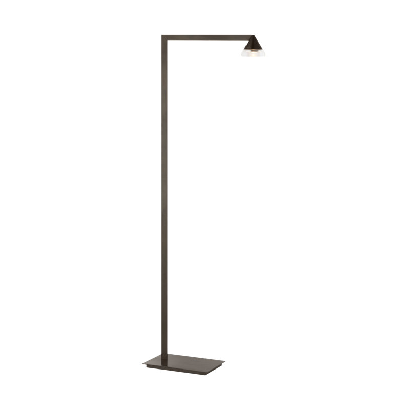 Midrand LED Task Floor Lamp, Bronze