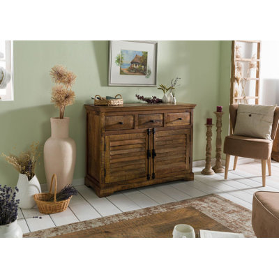 Rodez 120cm Solid Wood Sideboard