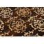 Tapis brun à damas Rosanna-977170146