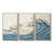 Toile naturelle avec cadre flottant