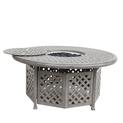 Grey Aluminium Table - 55000 Propane, Stylish For Outdoor Spaces Patio , Versatile Furniture