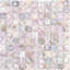 Mother Of Pearl Silver Tile