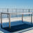 Aivery Rectangular Metal Outdoor Dining Table , 70.75'' in. W 35.25'' in. D-1799695227