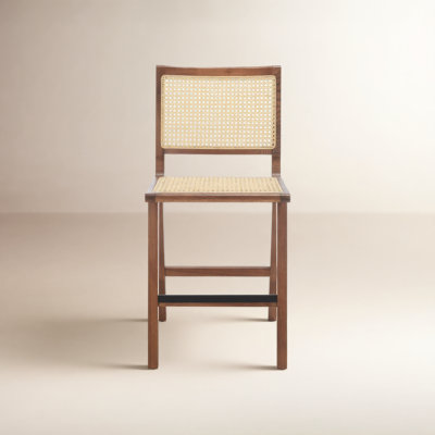 Atticus Cane Bar & Counter Stool
