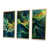 Toile naturelle avec cadre flottant