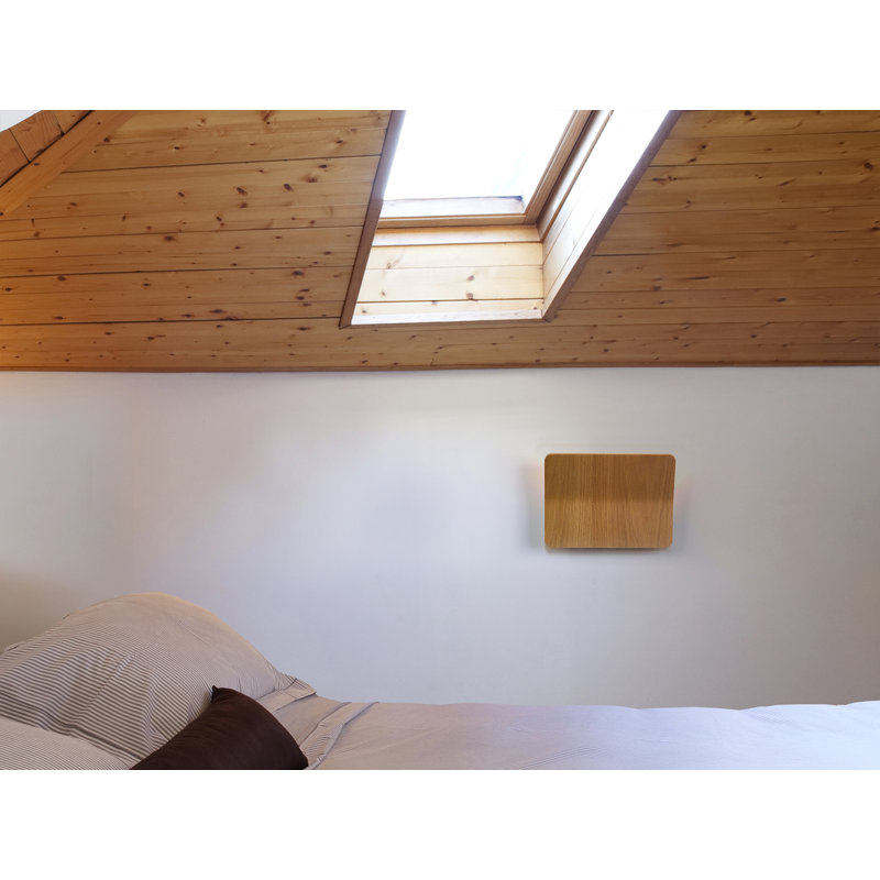 Etheridge Wood LED Flush Mounted Sconce