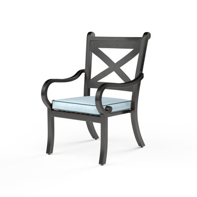 Chaise de terrasse avec coussin Monterey