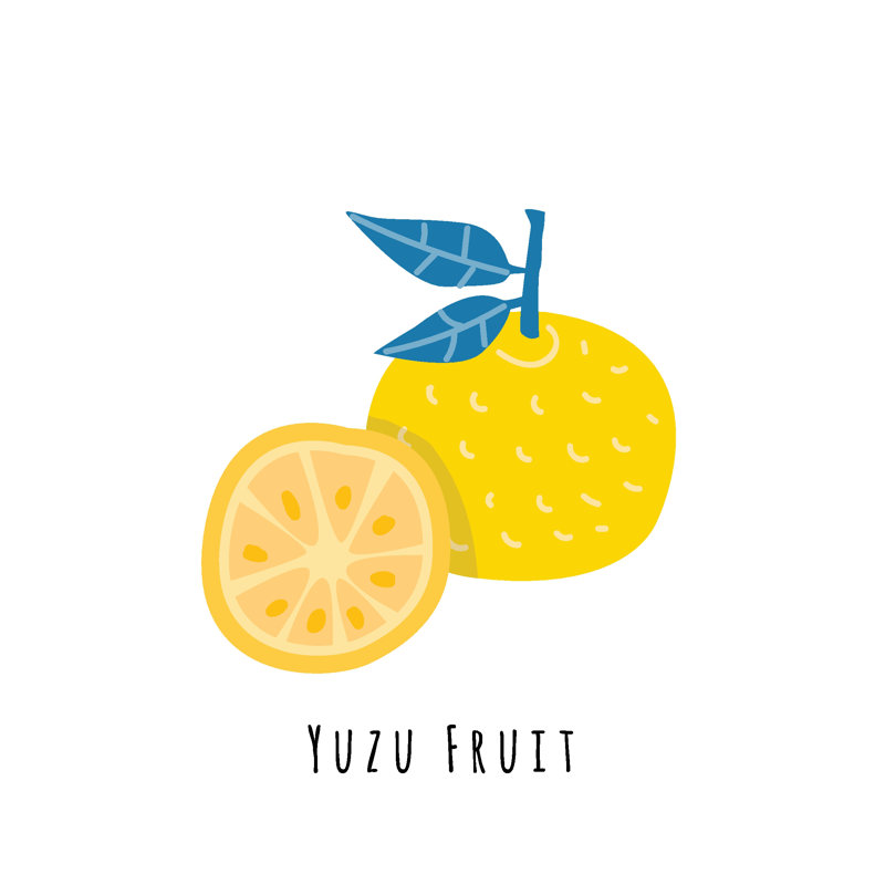 Yuzu Fruit - Wrapped Canvas Print, 30cm H x 30cm W x 3.8cm D
