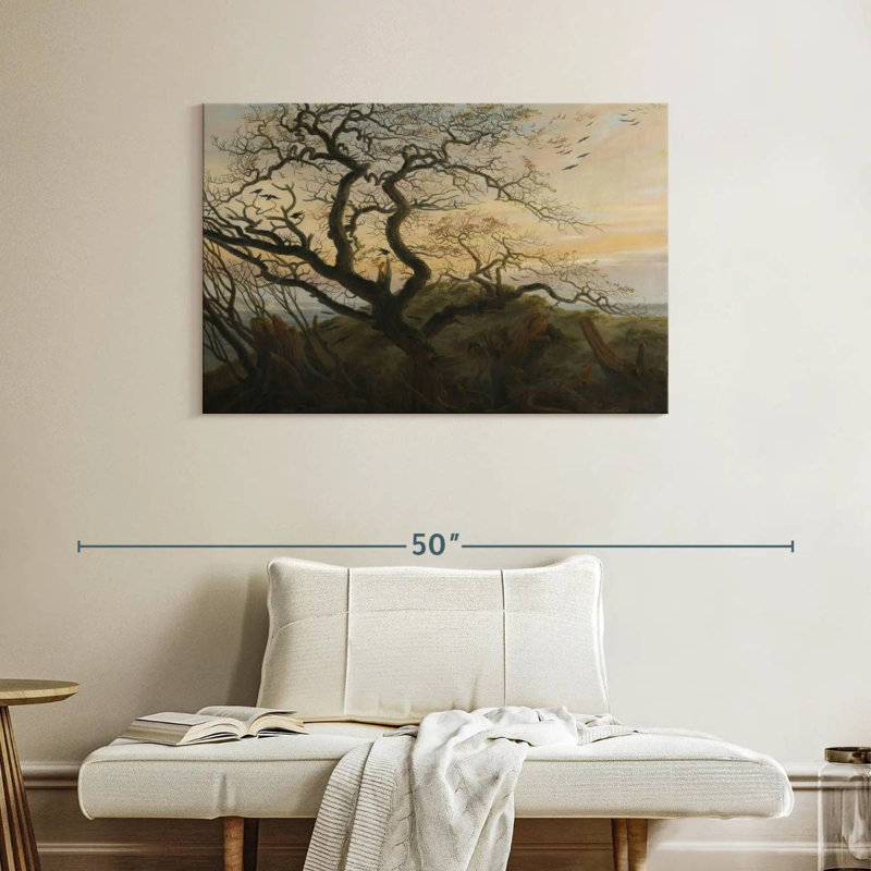 Harnek Tree Of Crows, 26" H x 39" W