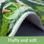 Tapis vert pour salle de bain Leaf