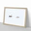 Deer Reindeer in Abstract - Picture Frame Graphic Art Print-55740143-55740142