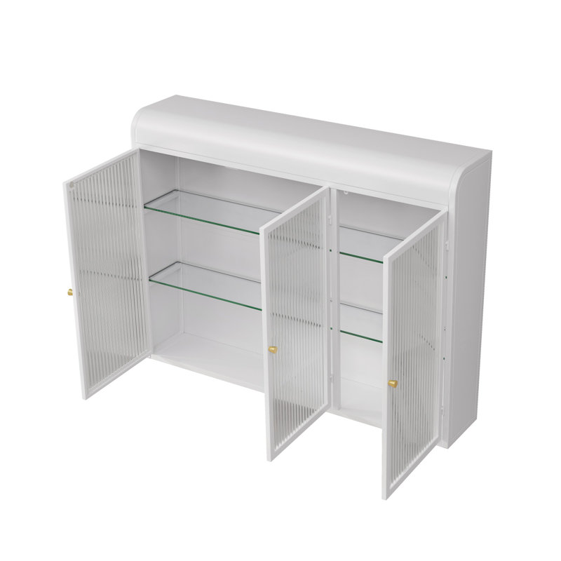 Armoire murale moderne, Blanc
