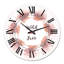 Couronne de plumes dans un style bohème - horloge murale bohémienne et éclectique-60281135