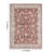 Eaglin 4AD178FDF4924AA3BAE0DD22C49A99F3 Red Area Rug-1518456591
