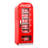 Coca-Cola Vending Machine Mini Fridge 12V DC 110V AC 10 Can Cooler, Red