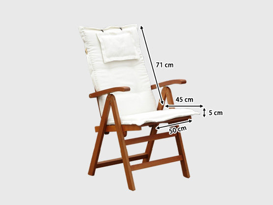 Cana Seat/Back Cushion, Beige
