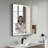 Elaris 9" Wall-Mounted Bathroom Cabinet-2069897719