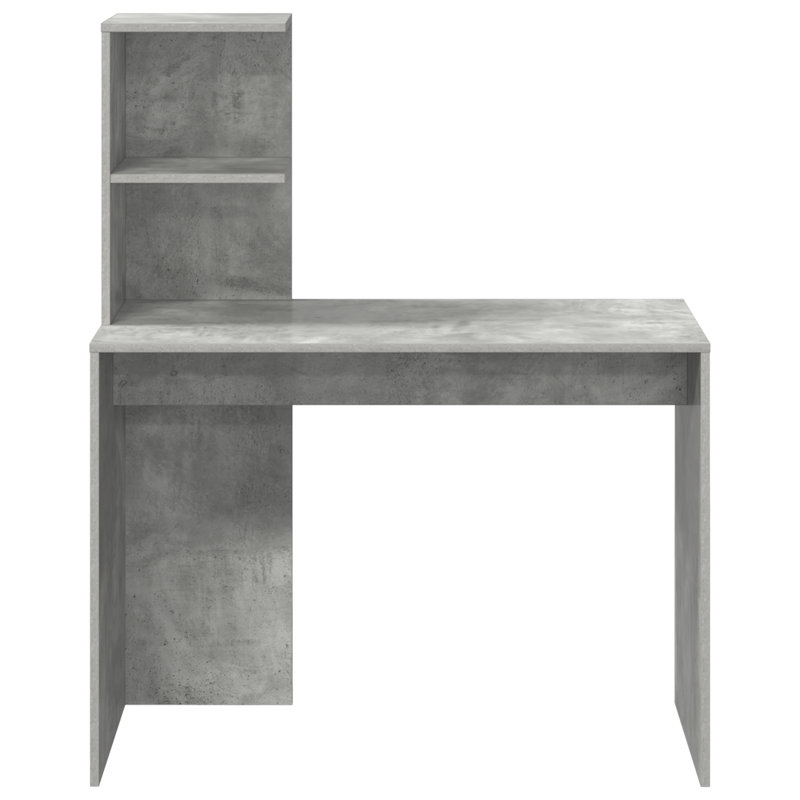 Writing Desk Particle Board Standard, Concrete Grey