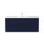 Ensemble de meuble-lavabo simple 48 po avec lavabo mural Jovette-1862597885