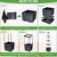 Self-Watering Planter with Trellis (Set of 2)