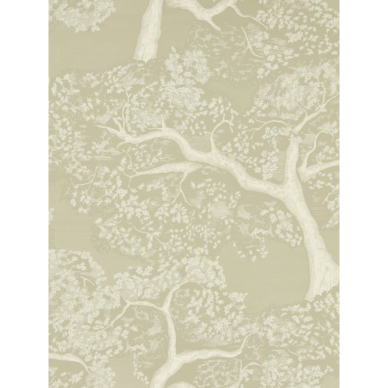 Eternal Oak Wallpaper, Incense/Pearl