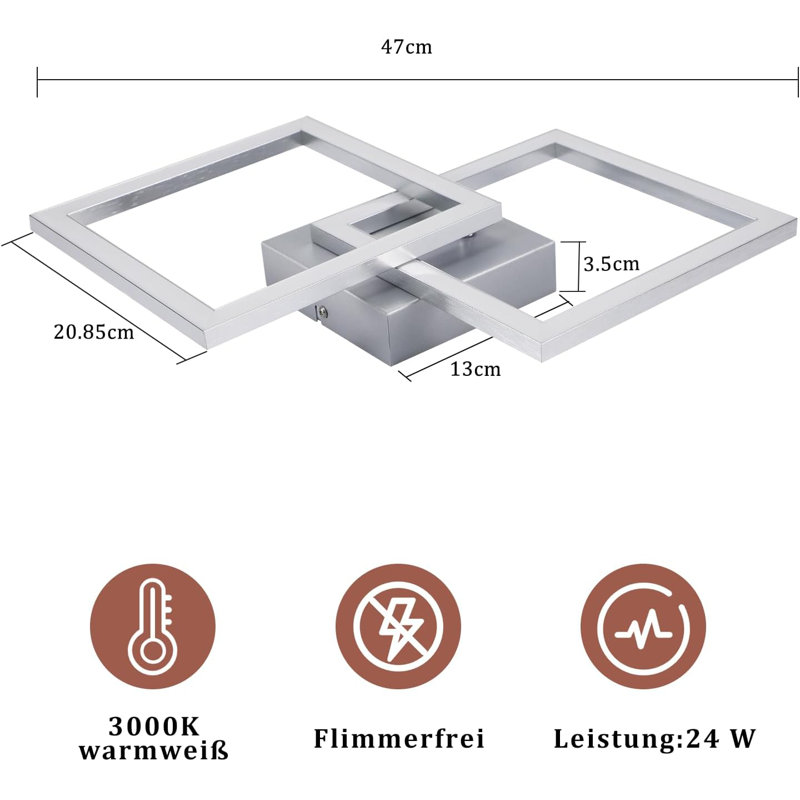 LED Semi Flush Mount