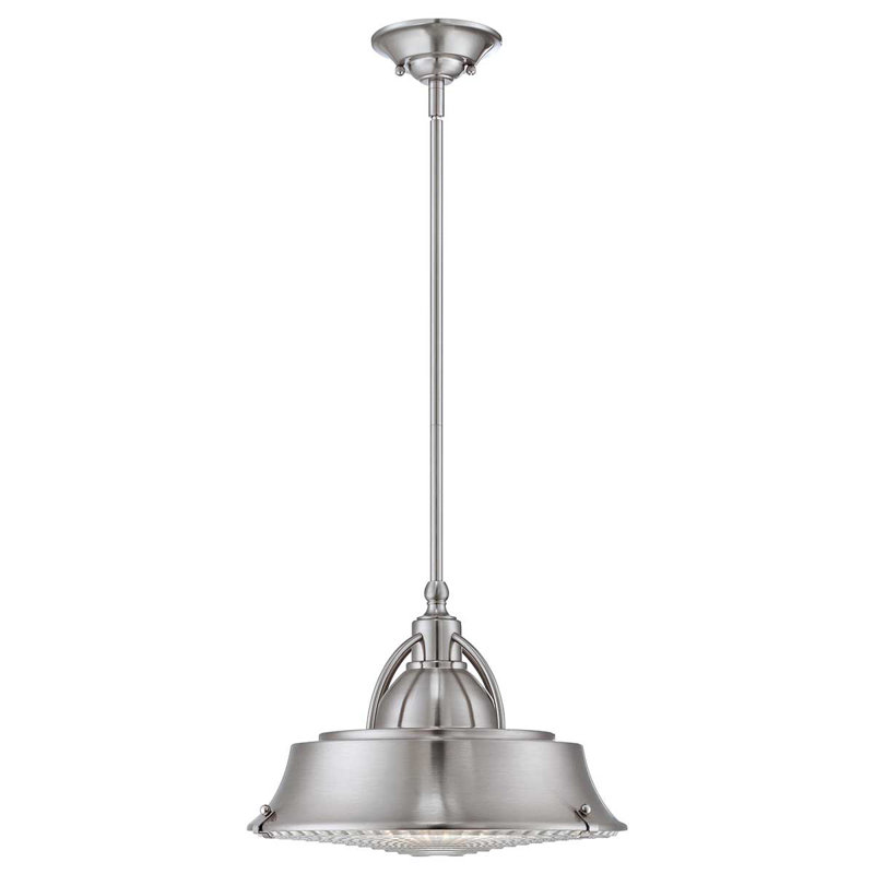 Tiawah 2 - Light Dome Pendant, Brushed Nickel