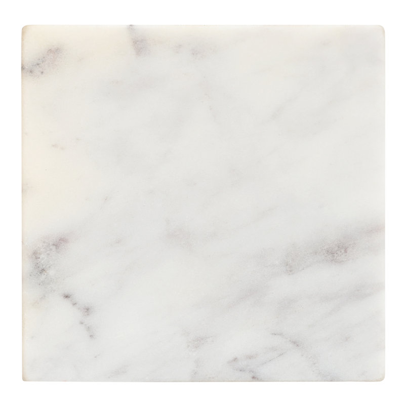 Cora Cube Tabletop Accent Banswara Purple White Marble