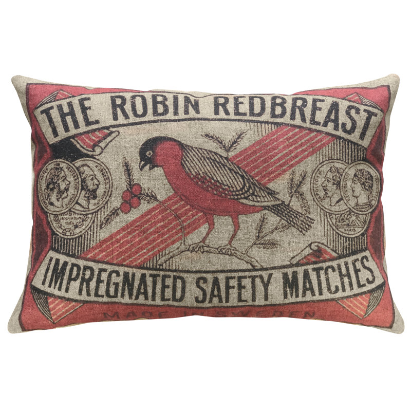 Linen Reversible Throw Pillow