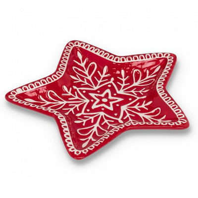 Star Snowflake Plate