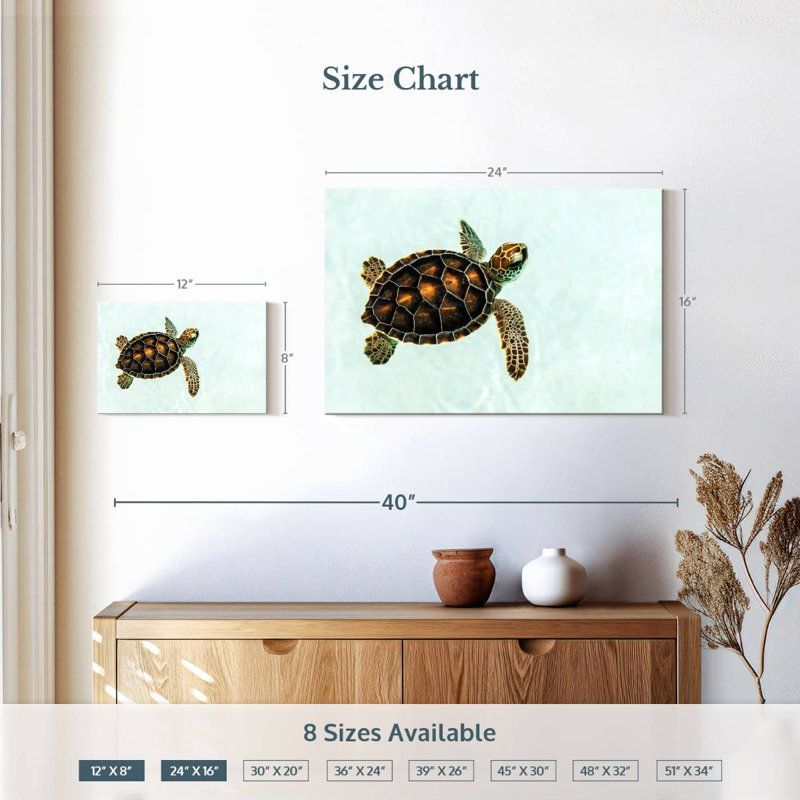 Bébé tortue Brampt, H 16 po x l 24 po