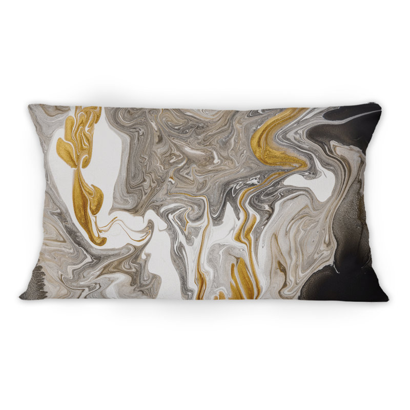 Abstract Throw Pillow