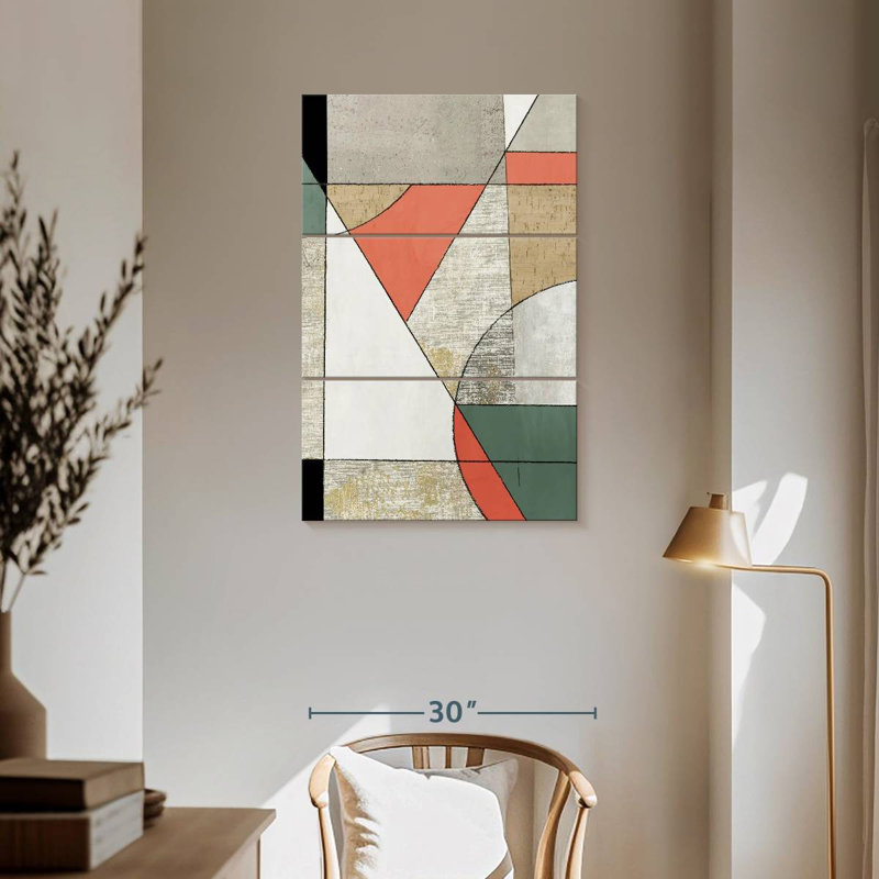 Avery Folding Together I, 57" H x 36" W