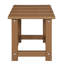 Table d'appoint extérieure Denarrius Adirondack, table de patio en PEHD facile d'entretien et résistante aux intempéries-82573191