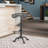 Elinna Swivel Adjustable Height Counter Stool with Metal Frame-2139929104