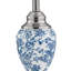 Pulcherie 44Cm White/Blue Table Lamp-357445545