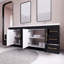 Ensemble de meuble-lavabo double 84 po Irline-1237931412
