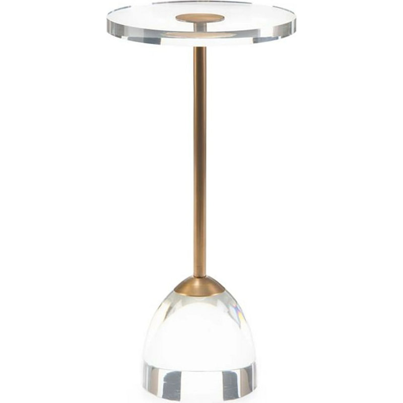Table d'appoint en acrylique