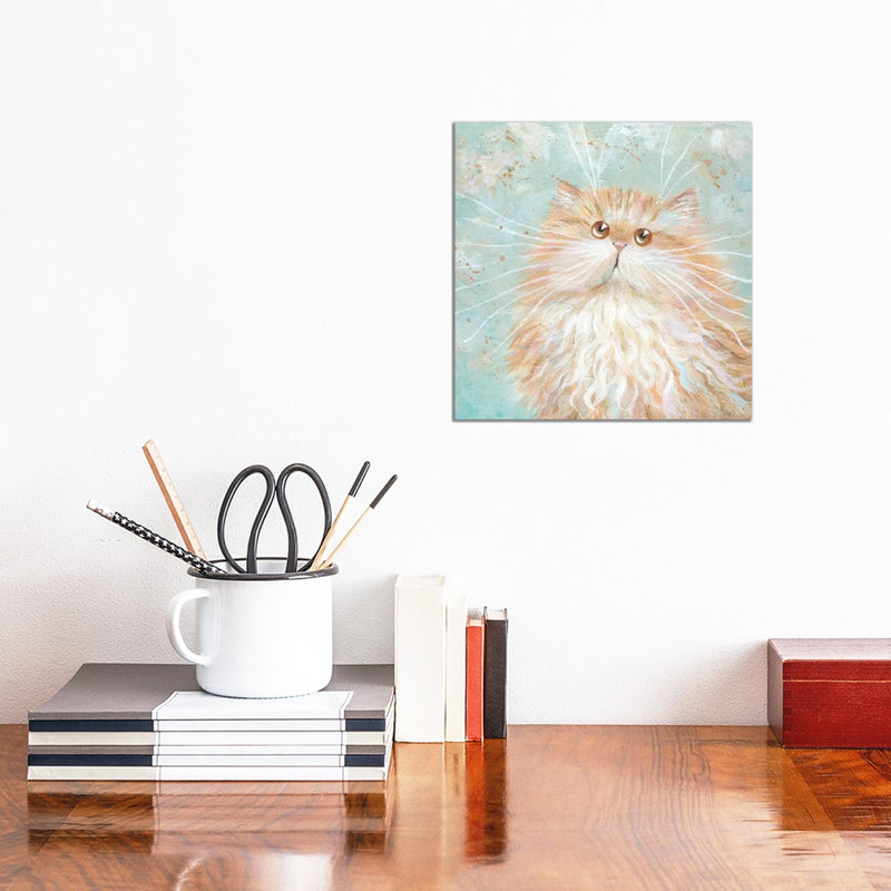 Cherub 1 Piece Wrapped Canvas Painting, 30.48 cm H x 30.48 cm W